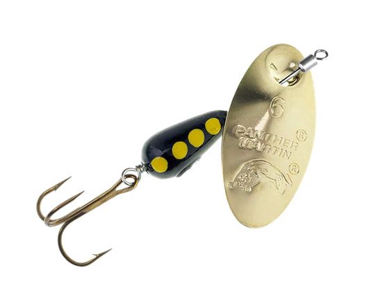 Bilde av Panther Martin - Inline Svivel Spinner - Regular Gold, 7gr