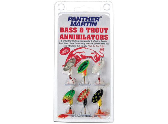 Bilde av Panther Martin - Bass & Trout Annihilators 6 Pack