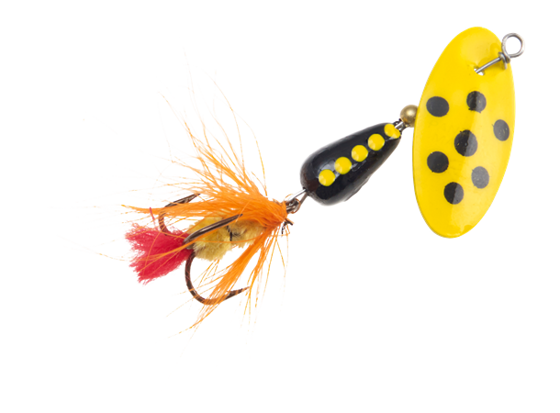 Bilde av Panther Martin - Dressed Spinner 3,5g Fly Yellow/Yellow