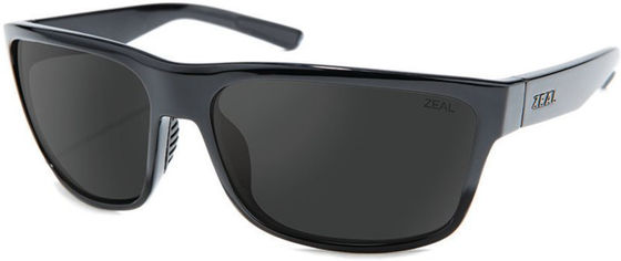 ZEAL RAMPART GLOSS BLACK - DARK GREY LENS