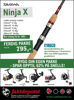 Bilde av Daiwa NINJA X SPIN 10' 4pc 20-60g