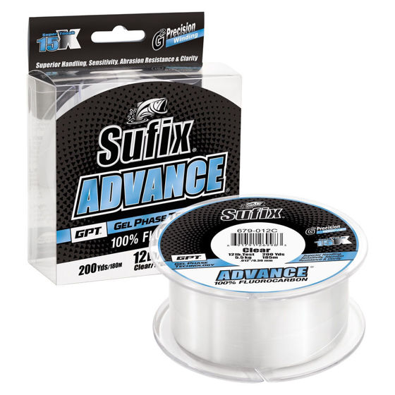 Bilde av Sufix Advance Fluorocarbon Clear 135m