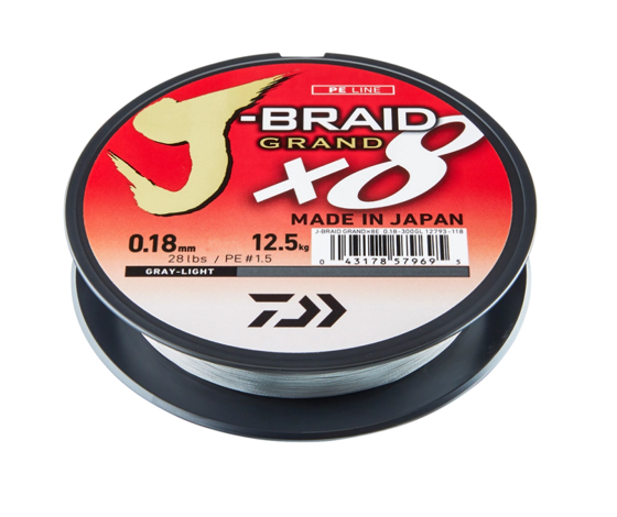 Bilde av Daiwa J Braid GRD 135 M GREY