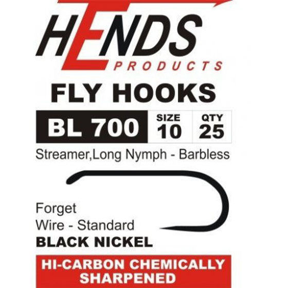 Bilde av Hends BL700 Black Nickel Streamer Krok