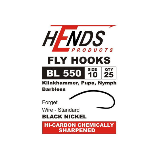 Bilde av Hends BL550 Black Nickel Krok #18