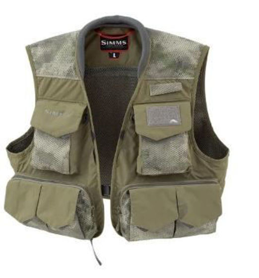 Bilde av SIMMS Freestone Vest Hex camo loden-M