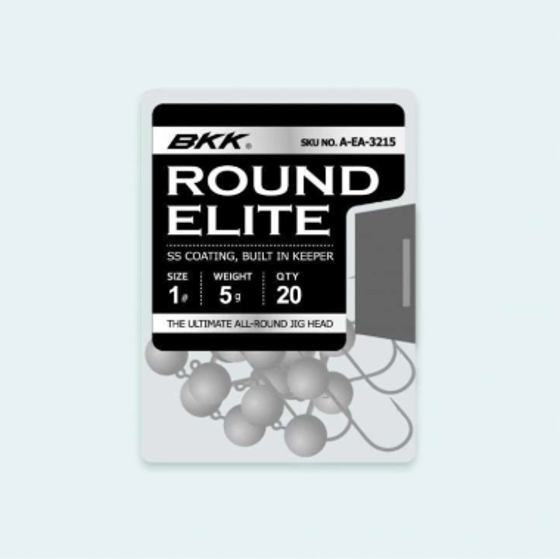 Bilde av BKK Round Elite Classic Jighead (20stk) 15gr